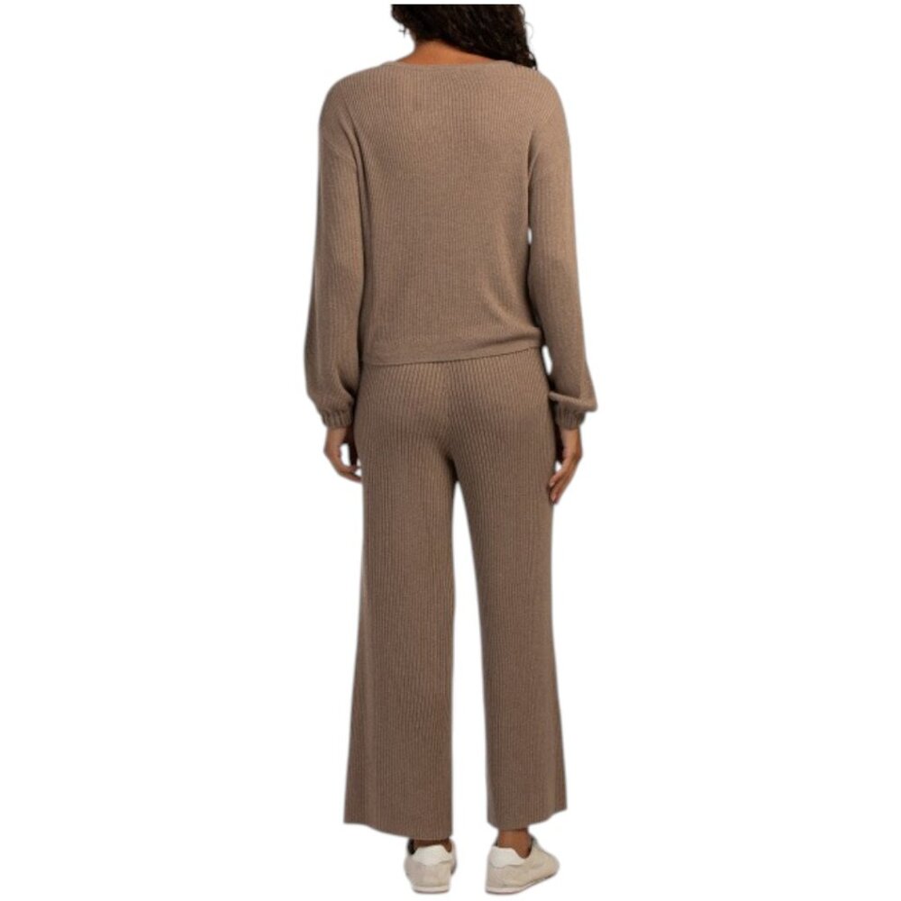 SPLENDID Gemma Top And Wide Leg Crop Pants Set - Picture 2 of 2